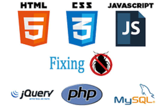 Gig Preview - Fix javascript, jquery, php issues in your website and web application