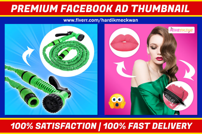 Bestseller - design facebook video ad thumbnail