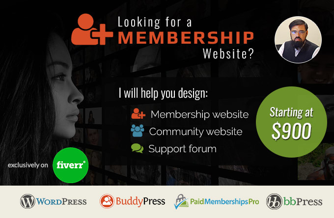 Gig Preview - Build membership website with wordpress and pm pro