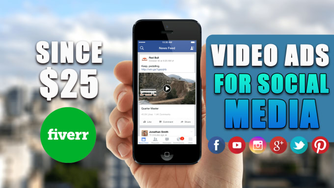 Gig Preview - Create custom social networks video ads for you