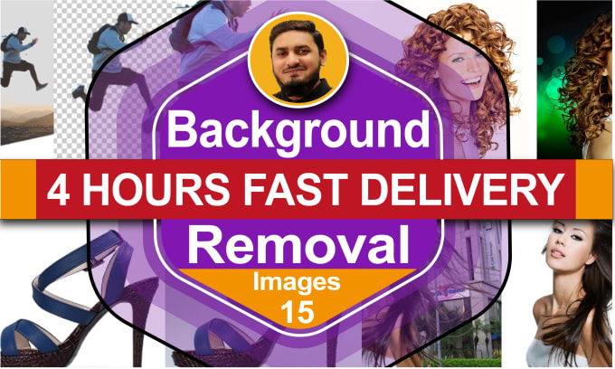 Gig Preview - Do transparent or white photo background removal in 24 hours