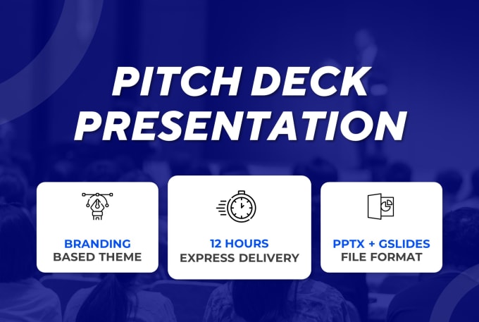 Gig Preview - Design investor pitch deck for startup and business