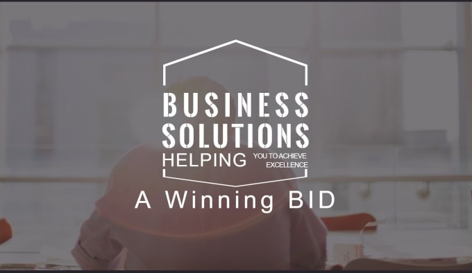 Gig Preview - Make your bid, rfp, rfq, tender a winning proposal