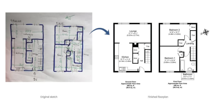 Gig Preview - Convert your sketch or pdf in 2d black and white drawing