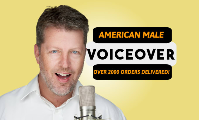 Bestseller - record your warm deep natural american male voice over