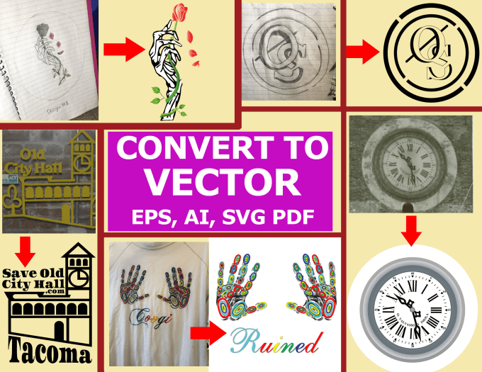 Gig Preview - Convert logo or any raster image in vector format