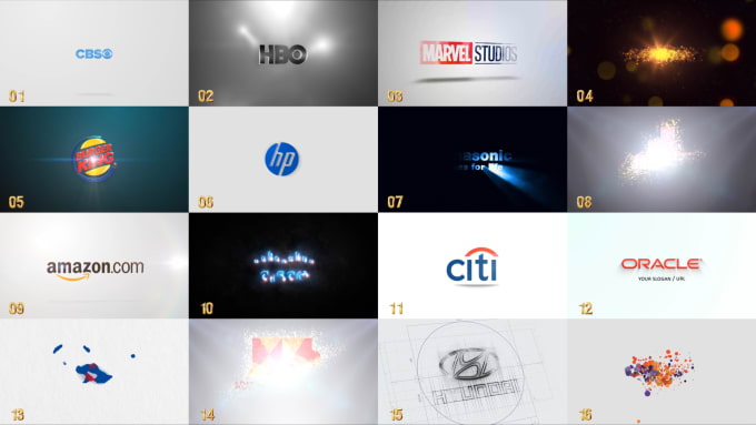 Gig Preview - Create amazing logo reveal intro animation video