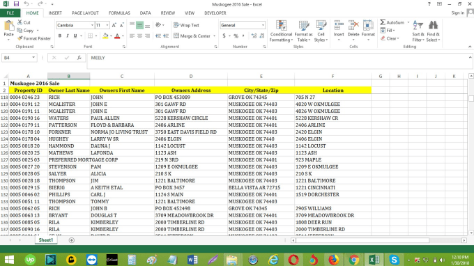 Gig Preview - Data entry into excel in 10 hours