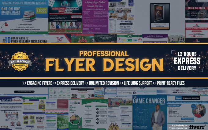 Gig Preview - Design professional flyer for your business