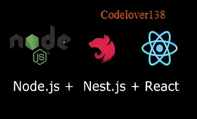 Gig Preview - Develop your customized web application using nest js and react