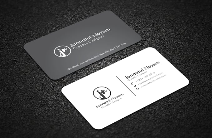 Gig Preview - Do professional business card design