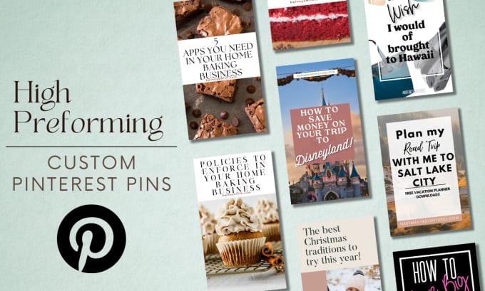 Gig Preview - Design custom pinterest pins