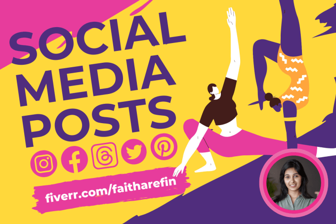 Gig Preview - Design awesome social media posts