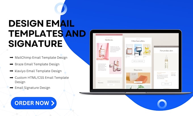 Gig Preview - Design email templates and signature