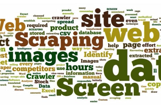 Gig Preview - Scrap data from website and import it to excel, csv or mysql