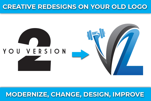 Gig Preview - Redesign, modernize, change your logo