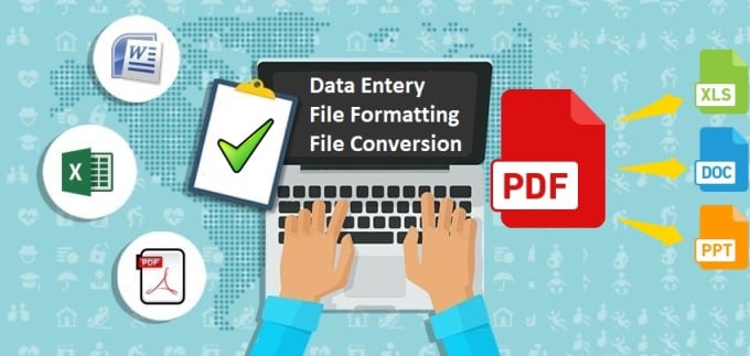 Gig Preview - Do data entry and formfitting in ms office apps