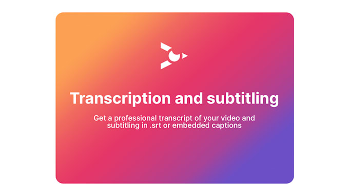 Gig Preview - Transcribe and subtitle your video