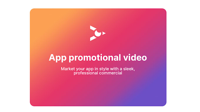 Gig Preview - Edit your app promo video