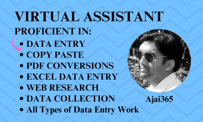 Bestseller - do data entry typing work job, copy paste, web research