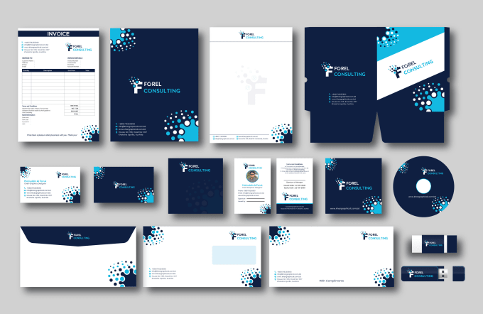 Gig Preview - Design awesome business card and branding stationary for you