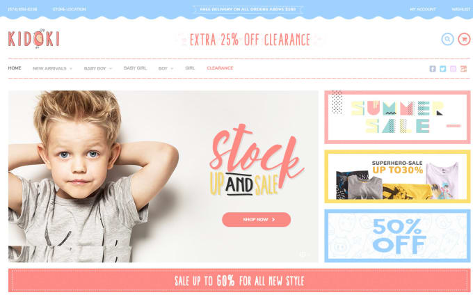 Gig Preview - Create and develop wordpress ecommerce website online store