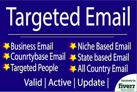 Gig Preview - Collect targeted mail list