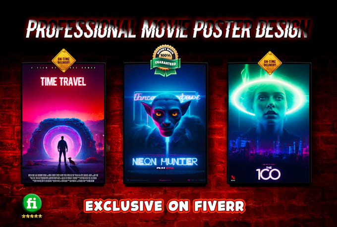 Bestseller - design movie poster and advertisement poster