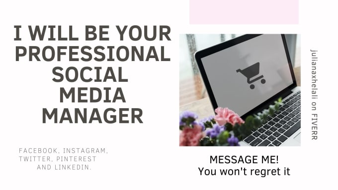 Gig Preview - Be your social media manager and content creator