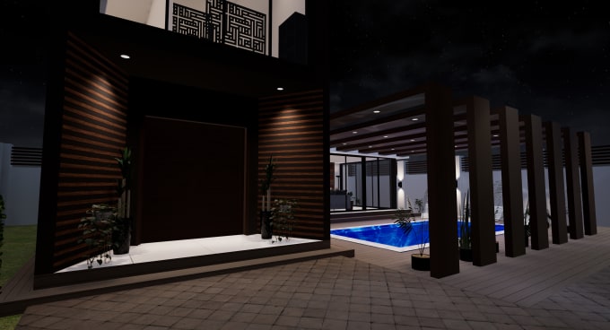 Gig Preview - Design, model architectural visualization in unreal engine 4 and 5