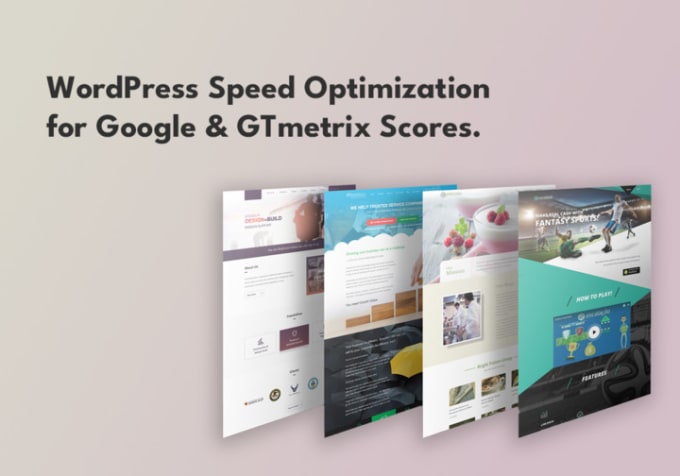 Gig Preview - Do wordpress website speed optimization for google pagespeed insight, gtmetrix