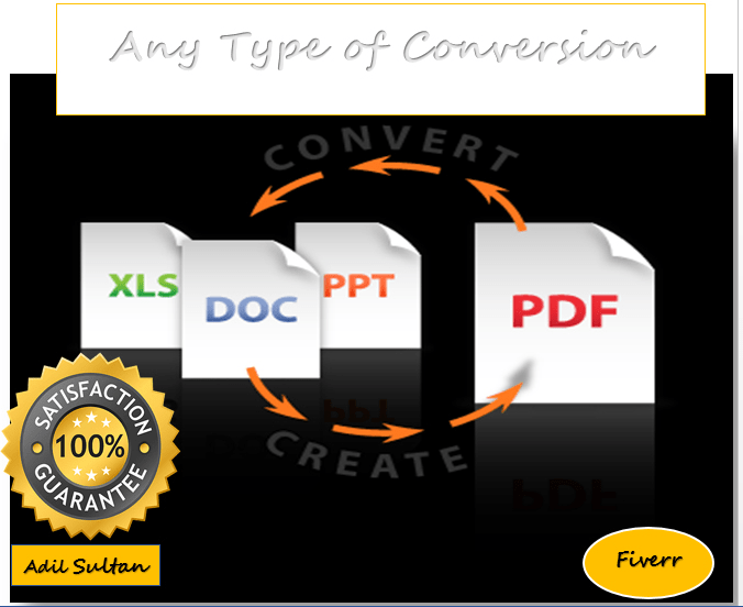 Gig Preview - Covert pdf to word to pdf and pages to word