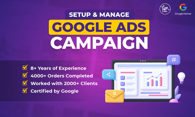 Gig Preview - Setup and manage google ads adwords campaigns PPC