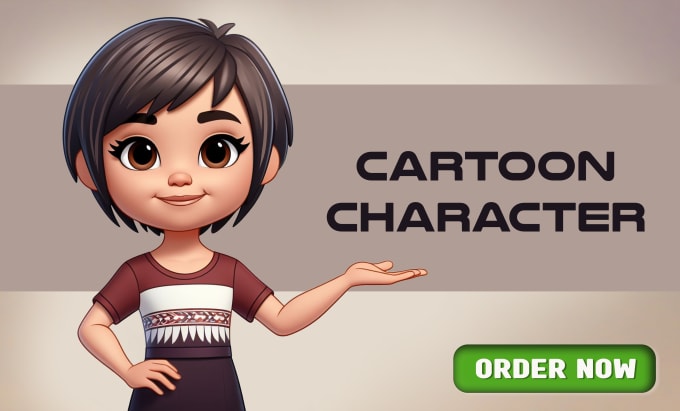 Gig Preview - Draw custom cartoon characters, caricature, cartoon logo, cartoon mascot,