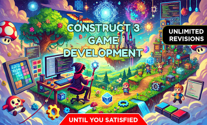 Gig Preview - Do professional construct 3 game designing and development