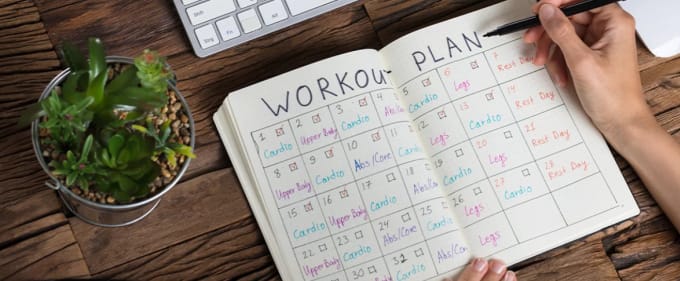 Gig Preview - Type your handwritten workout plans and meal plans