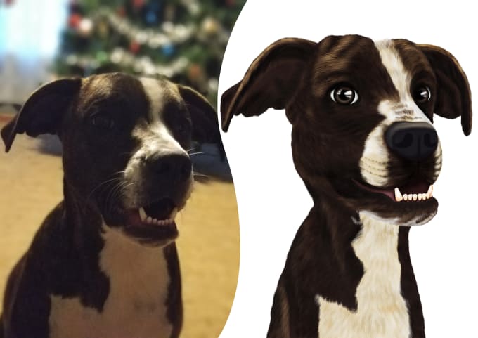 Gig Preview - Draw a realistic or cartoon portrait of a cat, dog or any your pet