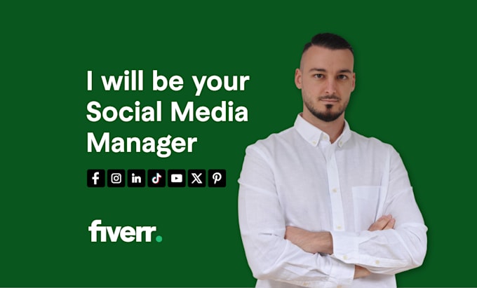 Gig Preview - Be your social media manager and content creator