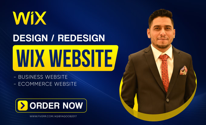 Gig Preview - Design wix ecommerce website or wix website design redesign