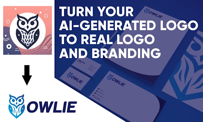 Gig Preview - Fix your imperfect ai generated to real logo file and branding