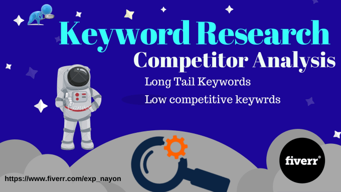 Gig Preview - Seo best keyword research for your website