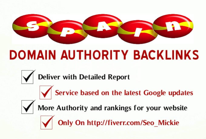 Gig Preview - Build 20 high trust flow authority spain backlinks