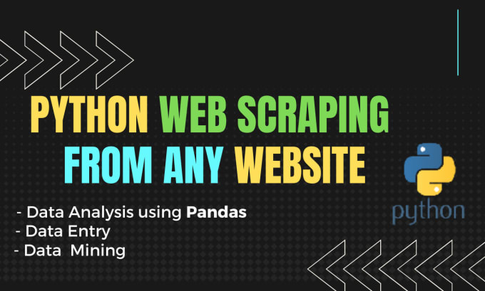 Gig Preview - Do python web scraping and data mining from any website