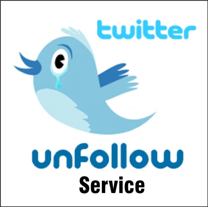 Gig Preview - Unfollow twitter followers package