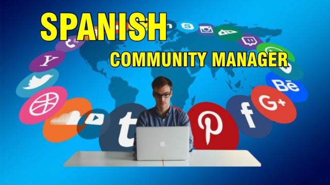 Gig Preview - Your community manager in spanish