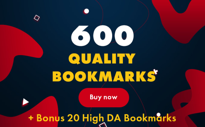 Gig Preview - Make 620 quality bookmarks for your website