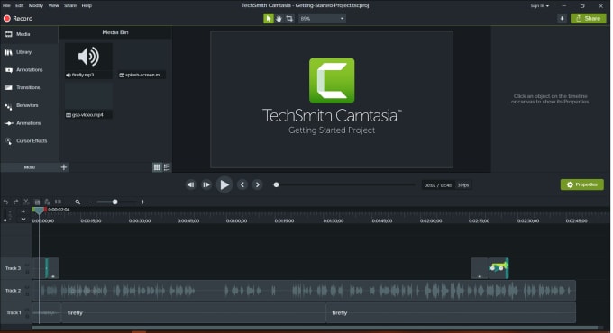 Gig Preview - Edit your elearning course in camtasia studio