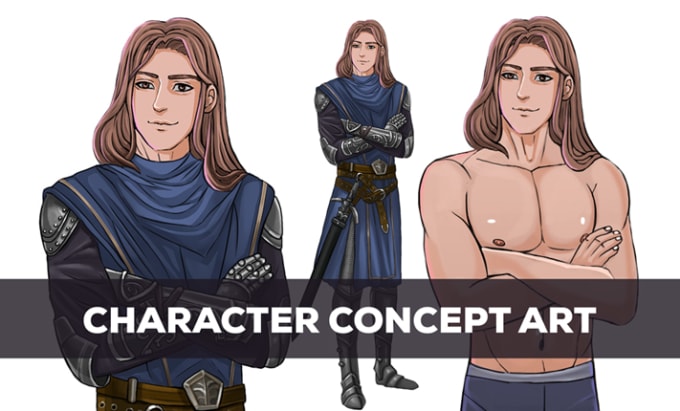 Gig Preview - Create character concept art