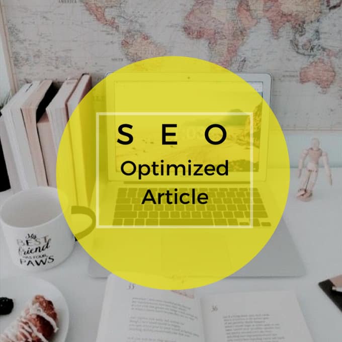 Gig Preview - Write an SEO optimized article