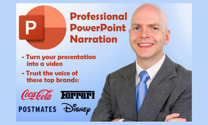 Gig Preview - Narrate your powerpoint presentation